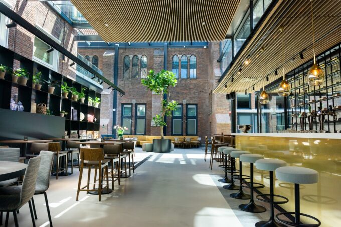 Urban Velvet Betonlook horeca restaurant